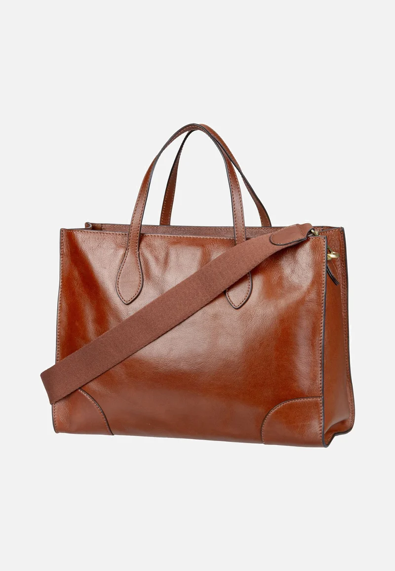 Volterra Opera bag S 5853 Tabacco - Aktentasche