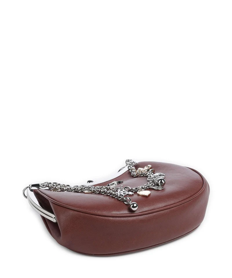 Vivienne Westwood Charm Frame Supple Schultertasche chestnut