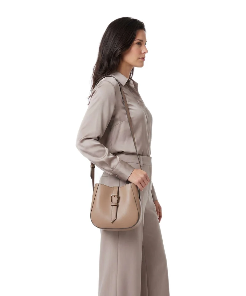 Furla Dora Mini Umhängetasche toffee