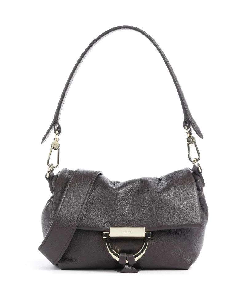 Abro Dalia Temi Small Schultertasche dark brown