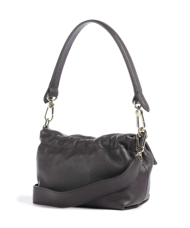 Abro Dalia Temi Small Schultertasche dark brown