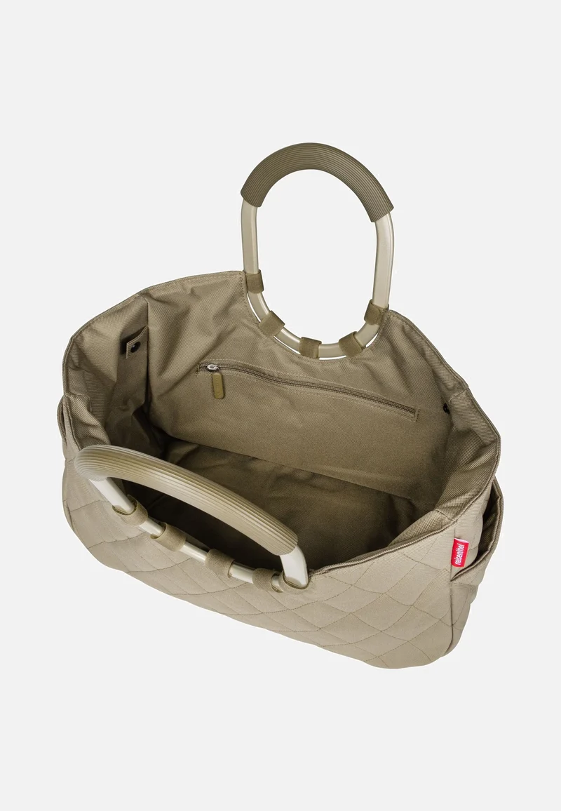 Loopshopper M Frame Rhombus Olive - Einkaufskorb