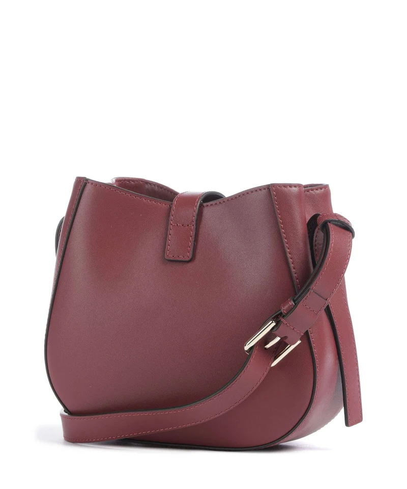 Furla Dora Mini Umhängetasche red apple