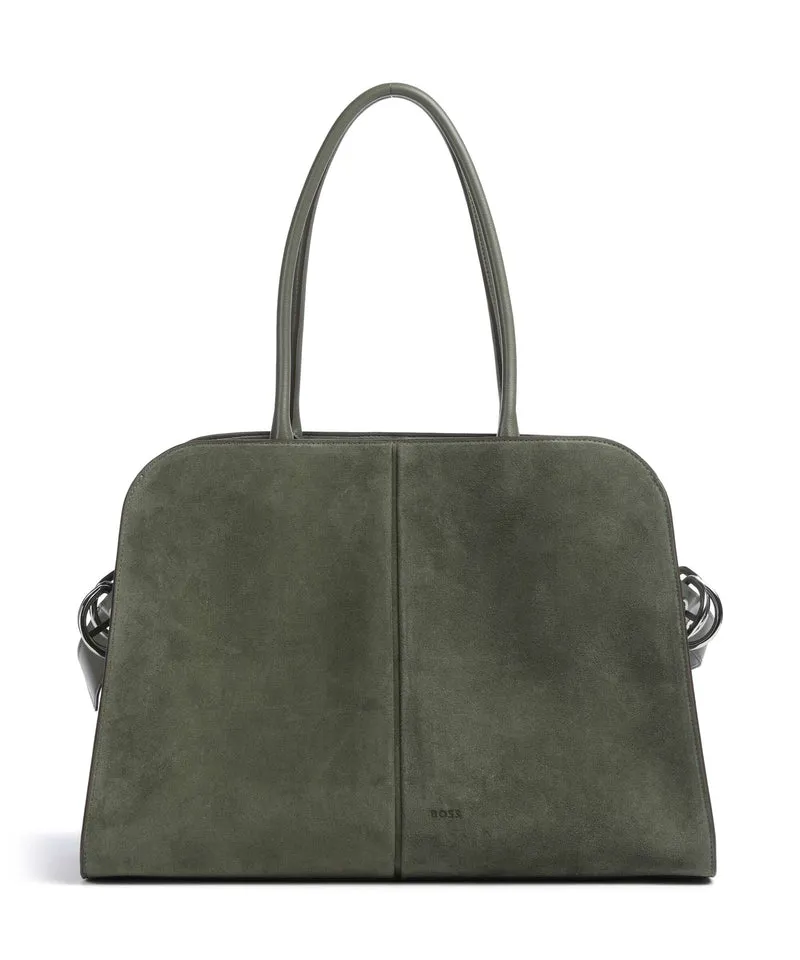 BOSS Clarice Shopper dark green