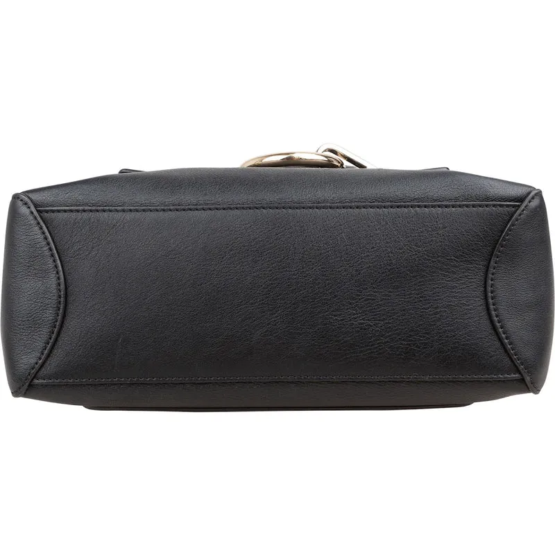 Chloé Black Leather Faye Day Bag Handbag