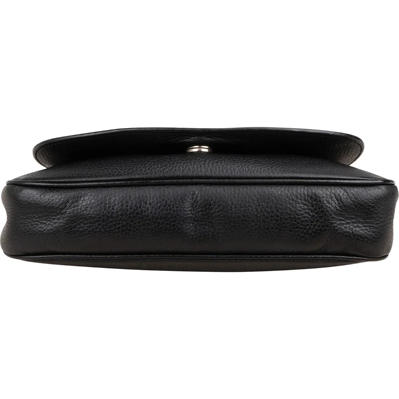 Gucci Pebbled Leather Soho Chain Tassel Crossbody Bag