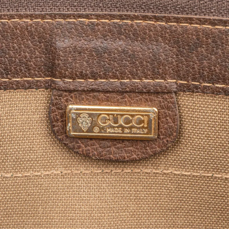 Gucci Monogram GG Supreme Web Canvas Laptop Case Business Clutch