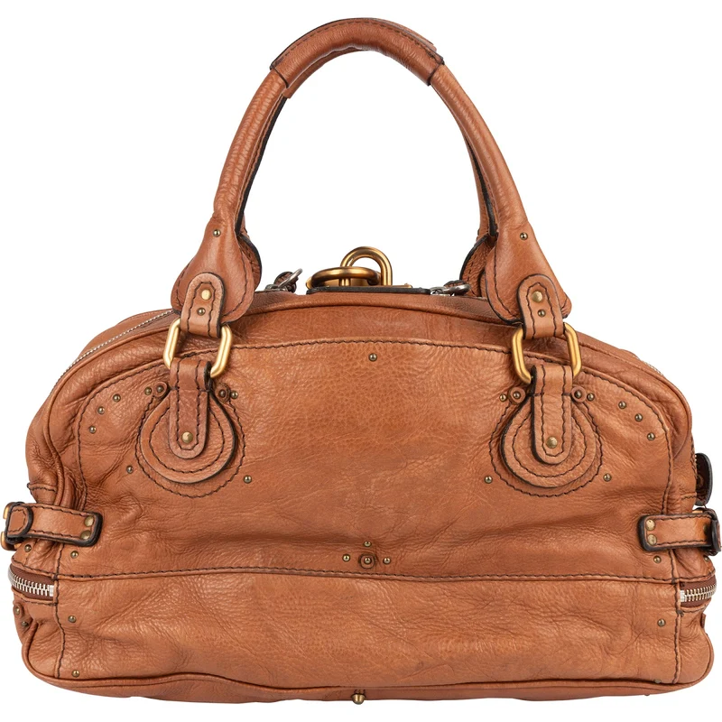 Chloé Leather Paddington Satchel Handbag