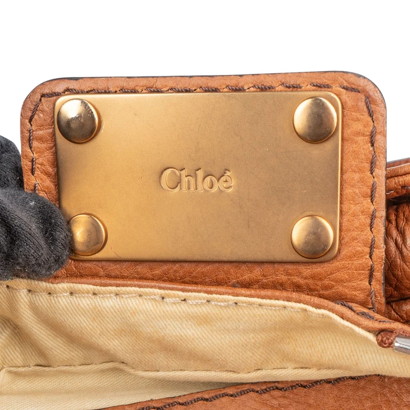 Chloé Leather Paddington Satchel Handbag