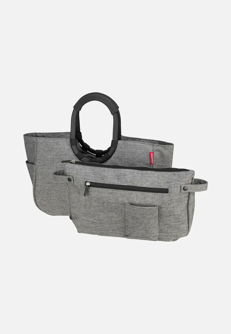 Loopshopper M Frame Twist Silver - Einkaufskorb