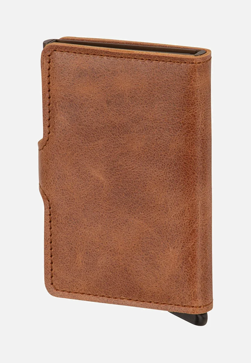 Miniwallet Vintage Cognac-Brown - Portemonnaie
