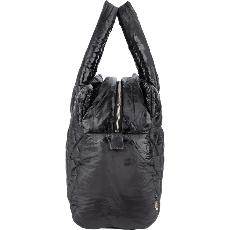 Chanel Quilted Nylon Coco Cocoon Tote Handbag