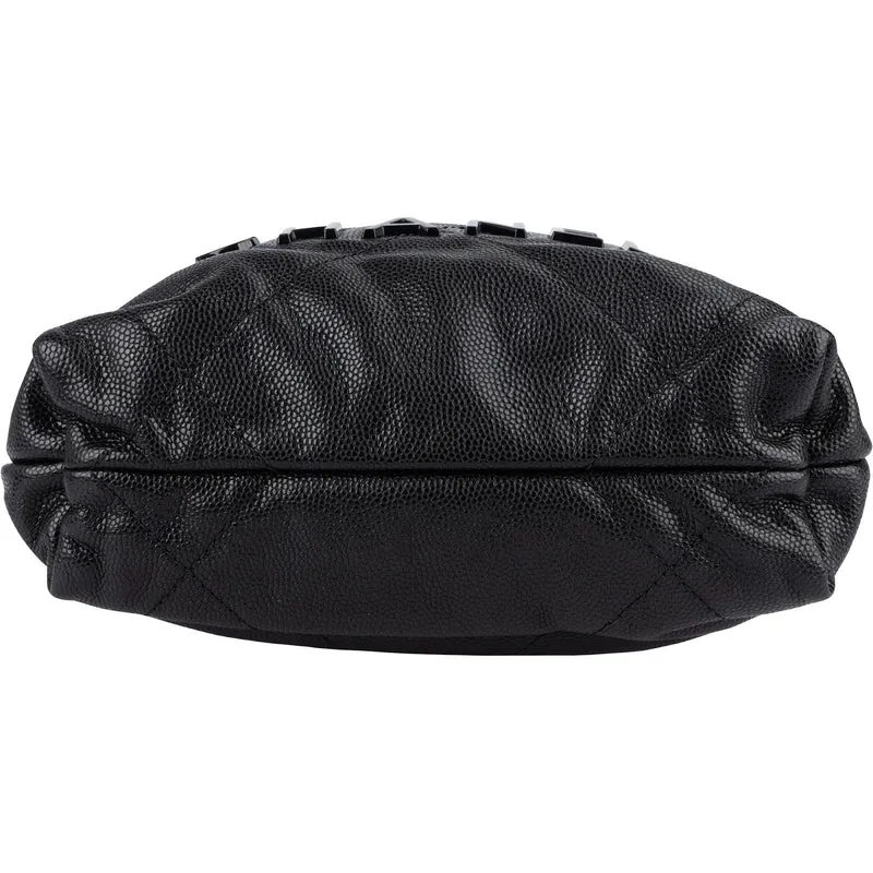 Chanel 22 Stitching Caviar Leather Small Drawstring Crossbody Bag