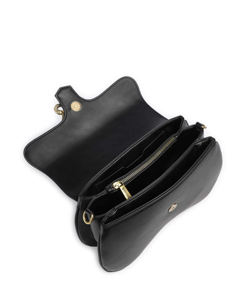 Just Cavalli Iconic Snakes Schultertasche black