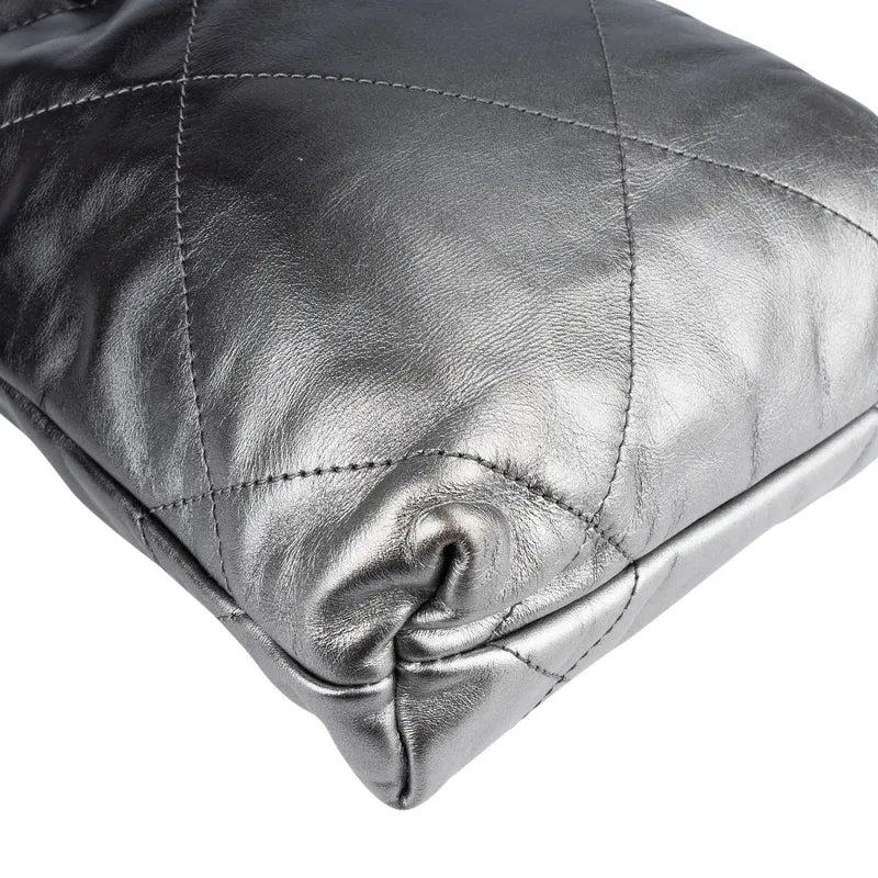 Chanel 22 Quilted Lambskin Ombre Drawstring Crossbody Bag