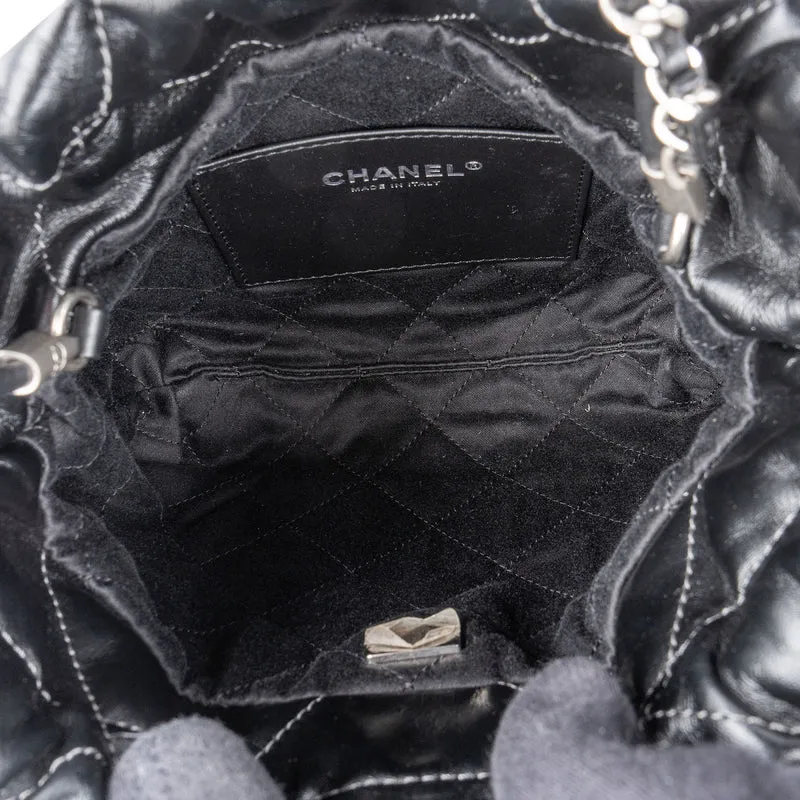 Chanel 22 Quilted Lambskin Ombre Drawstring Crossbody Bag