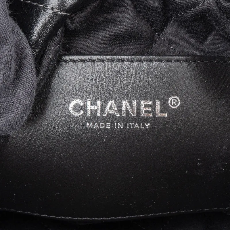 Chanel 22 Quilted Lambskin Ombre Drawstring Crossbody Bag