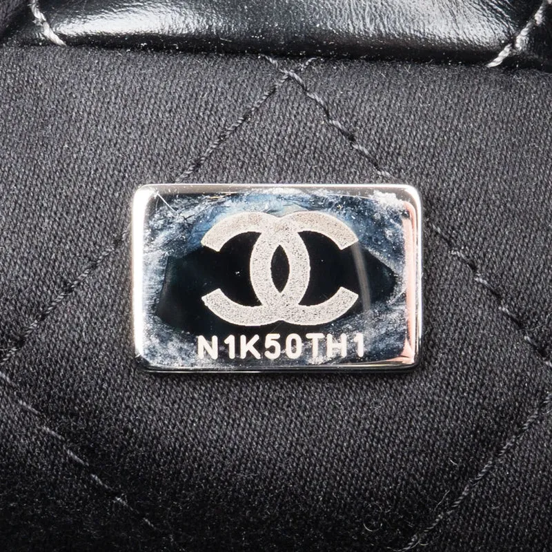 Chanel 22 Quilted Lambskin Ombre Drawstring Crossbody Bag