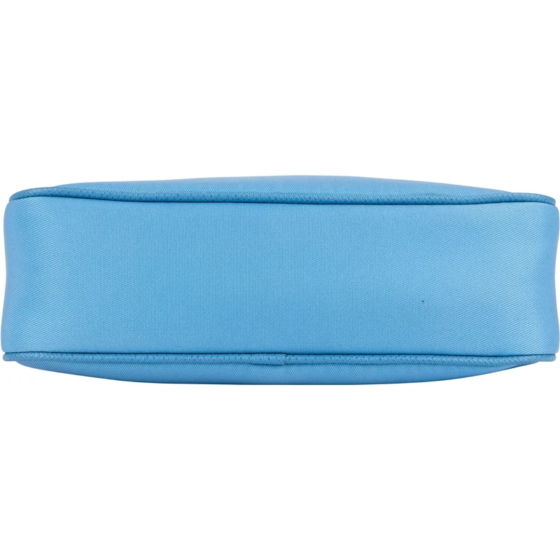 Prada Blue Nylon Triangle Re-Edition Crossbody Bag