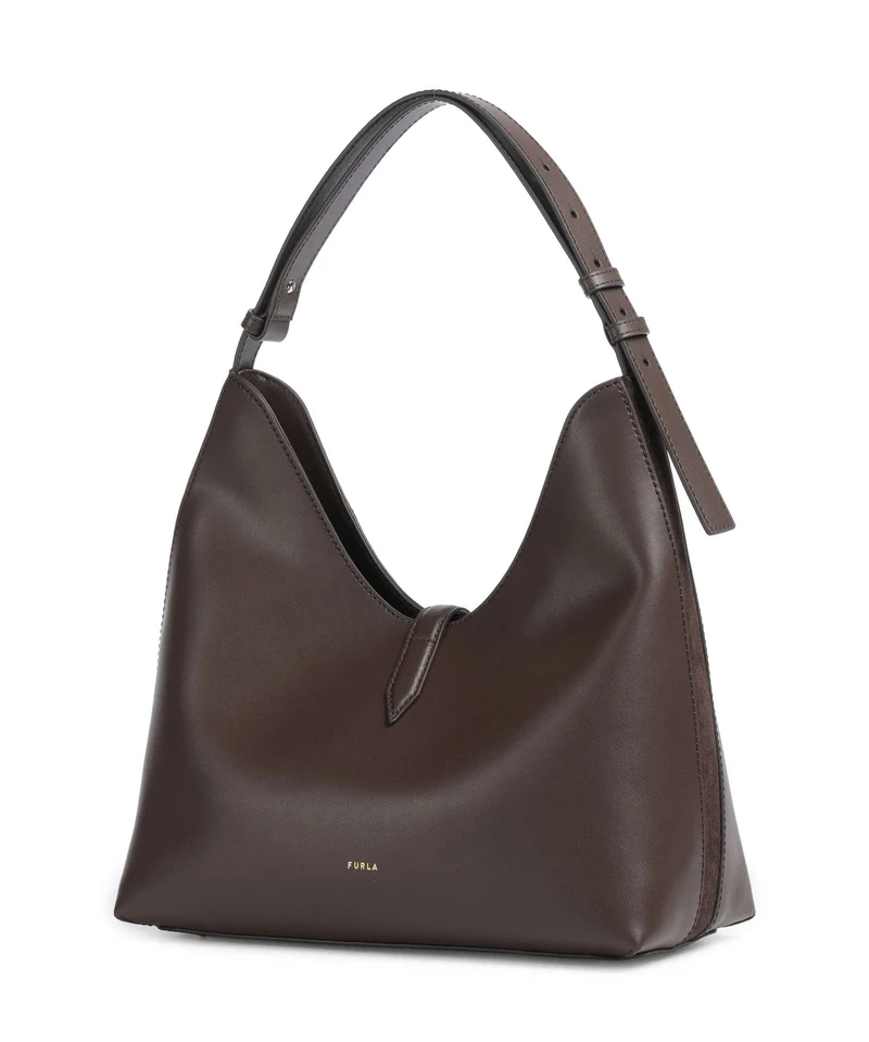 Furla Goccia M Beuteltasche toni espresso
