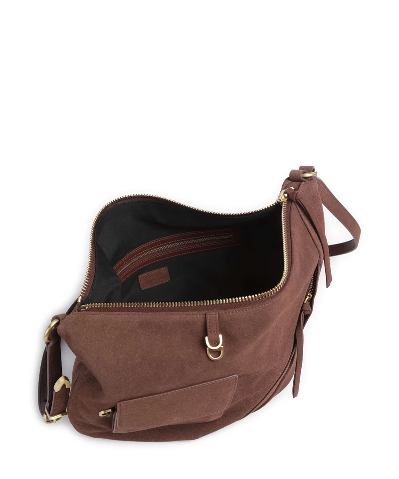 Pinko Luna Big Beuteltasche castano intenso/matt gold