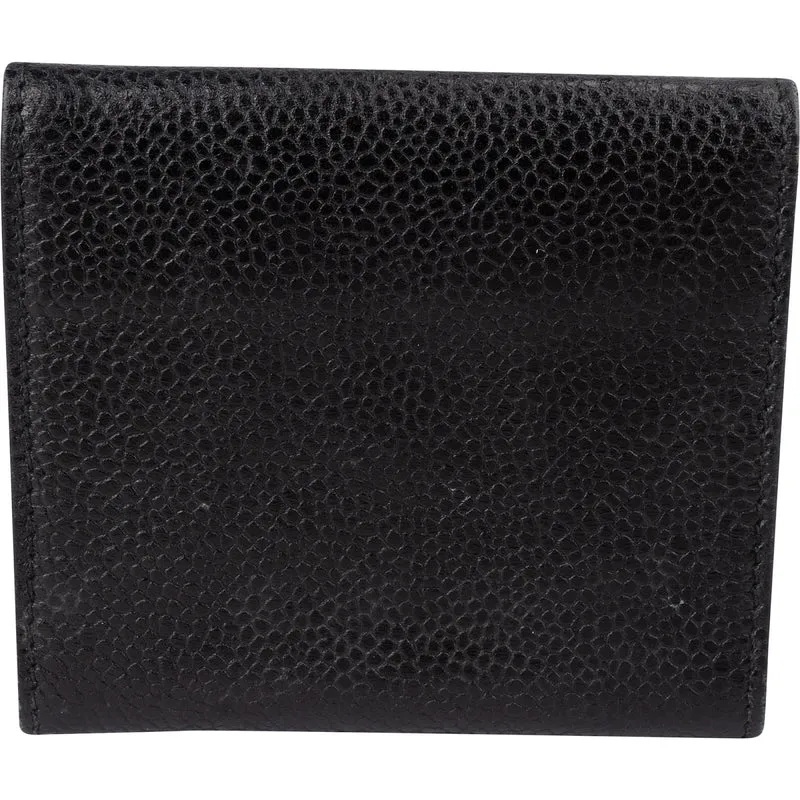 Chanel Caviar Leather CC Bifold Coin Purse Wallet