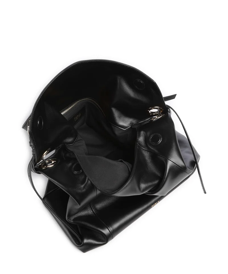 Furla Ginevra L Beuteltasche nero