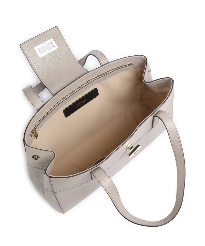 Furla Amelia L Shopper cachemire gray