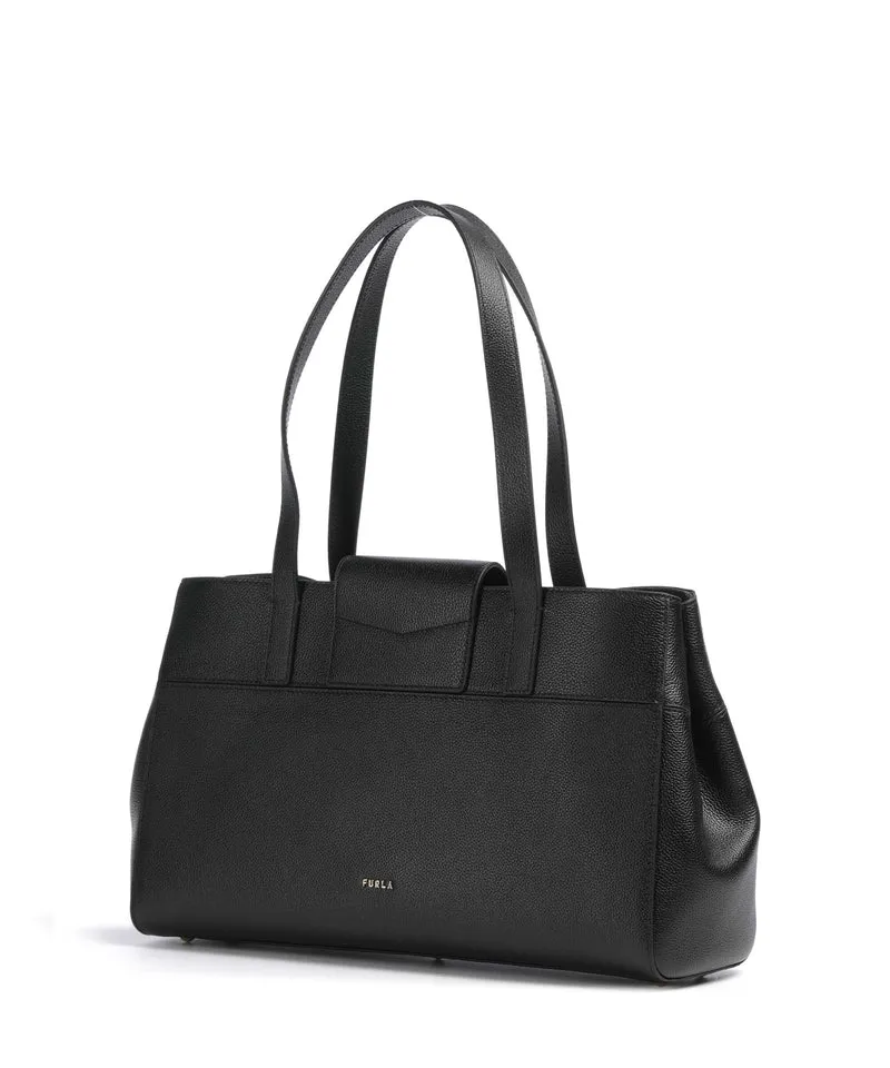 Furla Amelia L Shopper nero