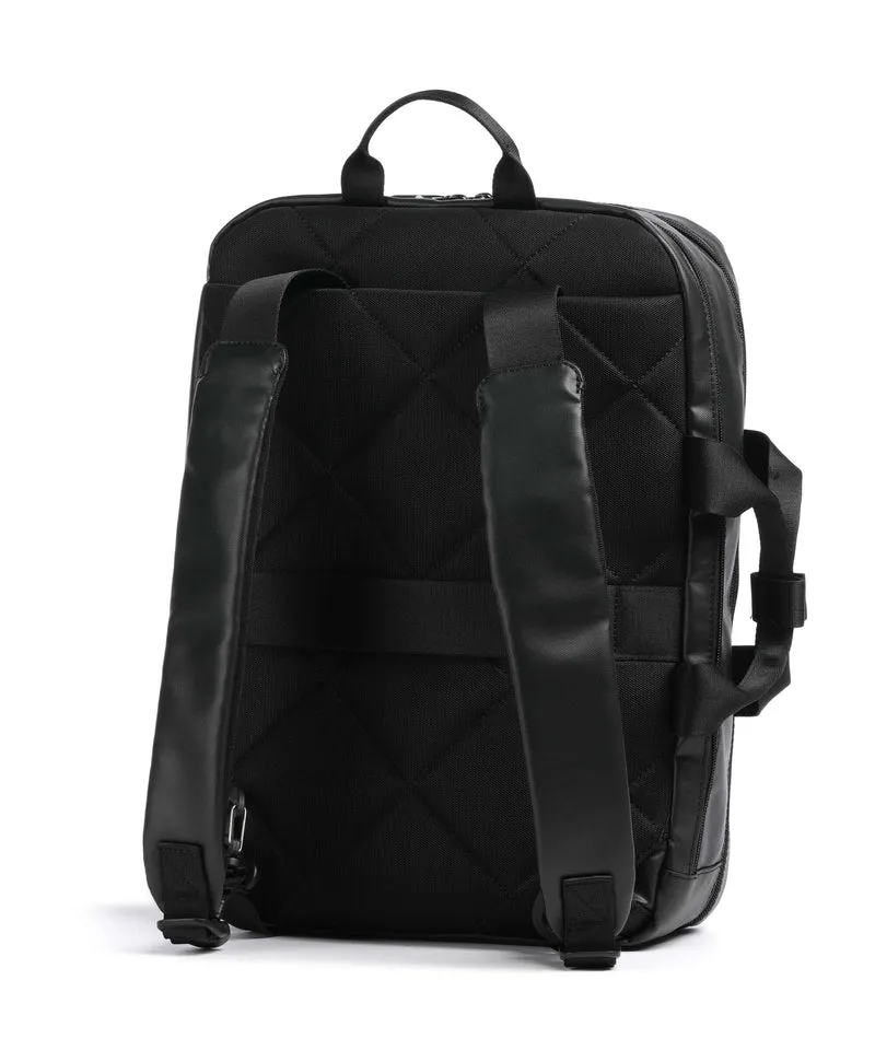 Mandarina Duck Coated Rucksack-Tasche black