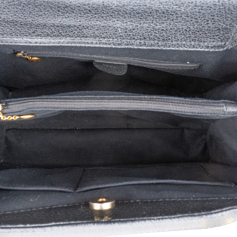 Gucci Suede Bamboo Tote Handbag