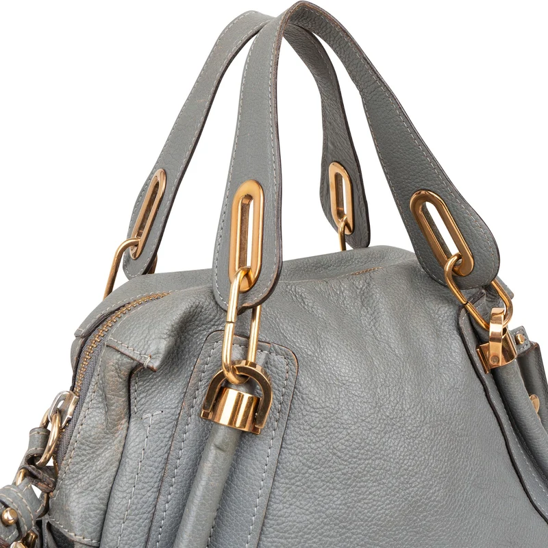 Chloé Leather Paraty Shoulder Handbag
