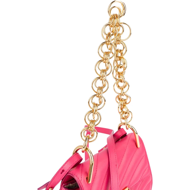 Chloé Quilted Leather Chain Drew Bijou Crossbody Shoulder Bag