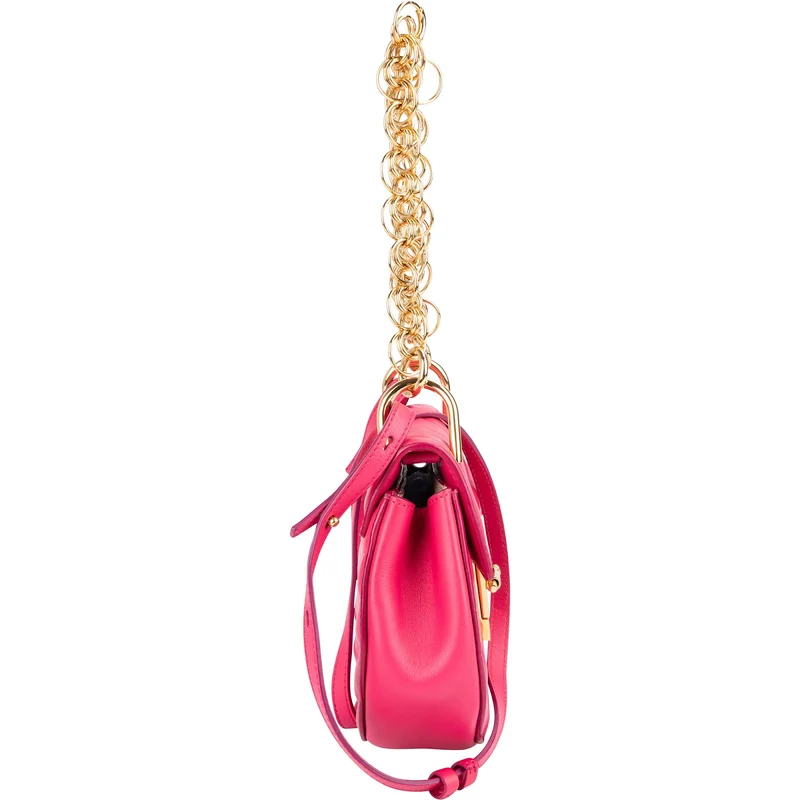 Chloé Quilted Leather Chain Drew Bijou Crossbody Shoulder Bag