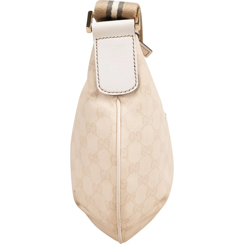 Gucci Monogram GG Stripe Crossbody Bag