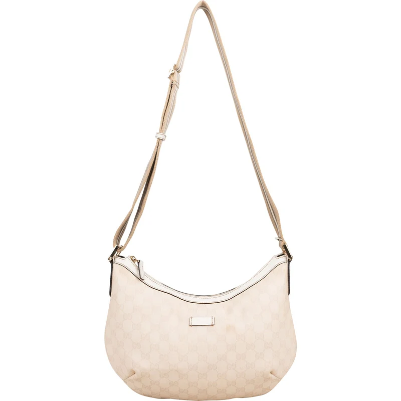 Gucci Monogram GG Stripe Crossbody Bag