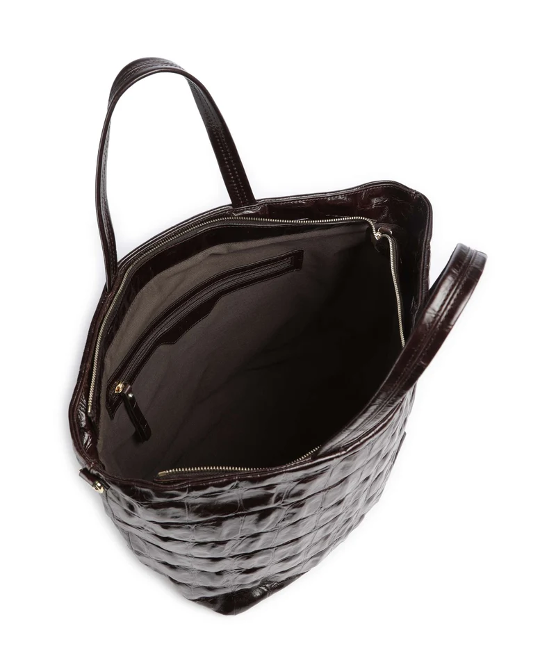 Abro Maxxi Cocco Alba Handtasche dark brown