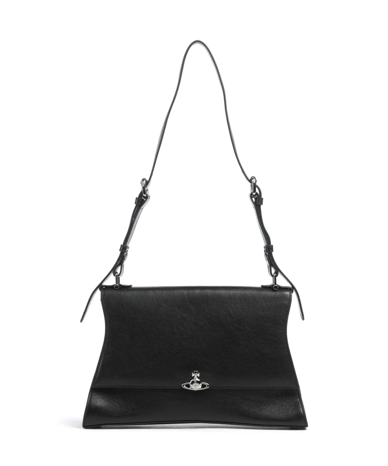 Vivienne Westwood Bianca Supple Medium Schultertasche black