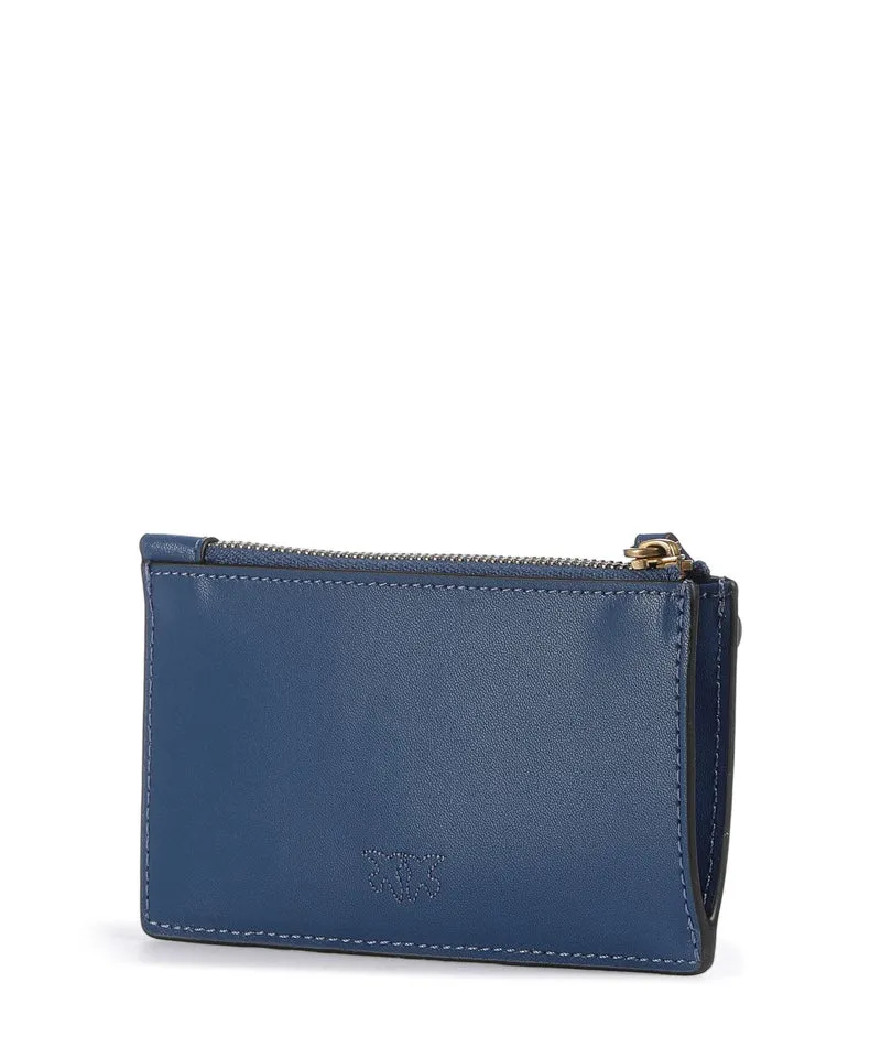 Pinko Airone Kreditkartenetui vero blu marino/antique gold