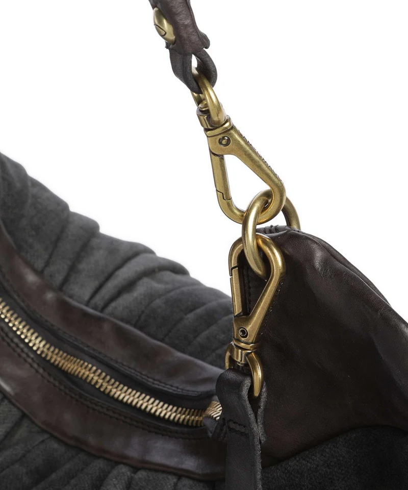 Campomaggi Beuteltasche grey/dark grey