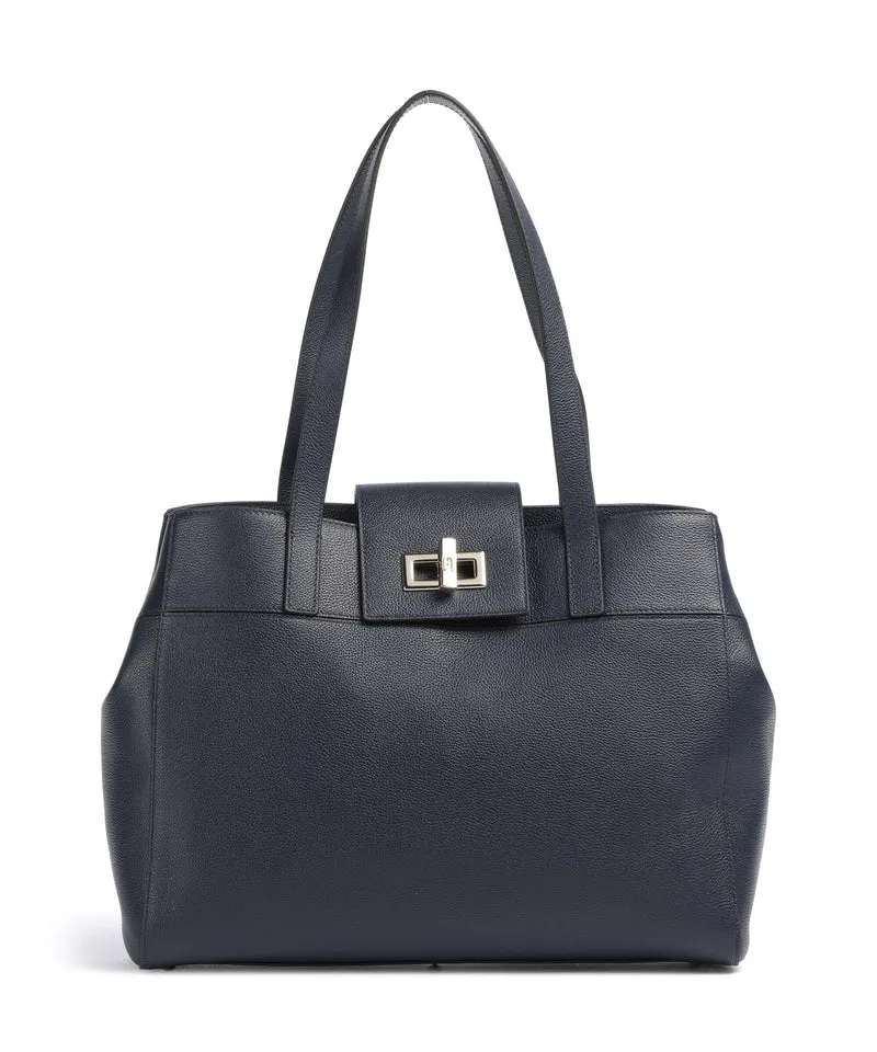 Furla Amelia L Shopper ink blue