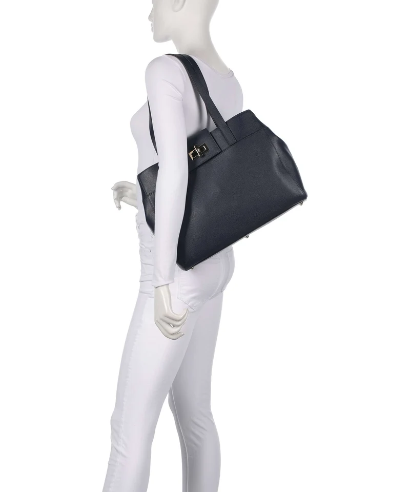 Furla Amelia L Shopper ink blue