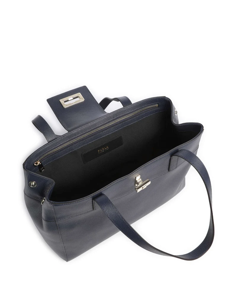Furla Amelia L Shopper ink blue