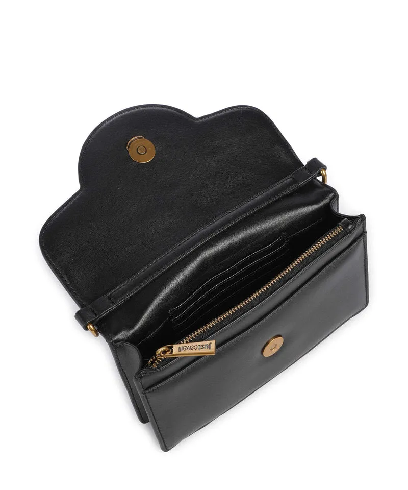 Just Cavalli Just Snake Umhängetasche black