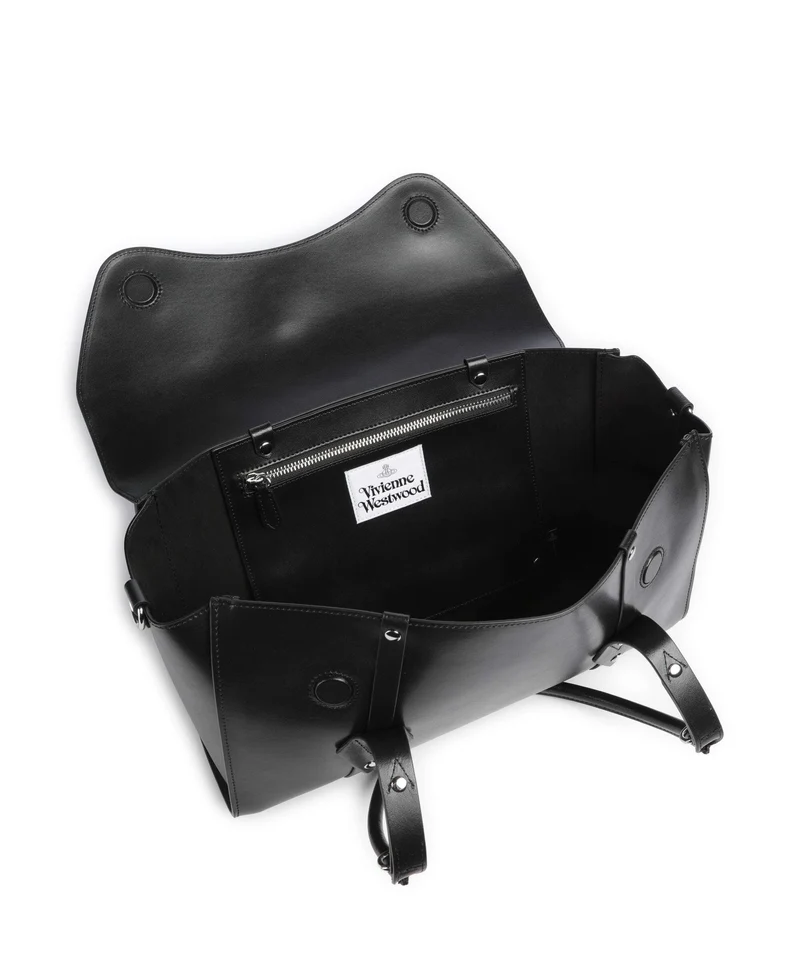 Vivienne Westwood Bettina Smooth Medium Handtasche black