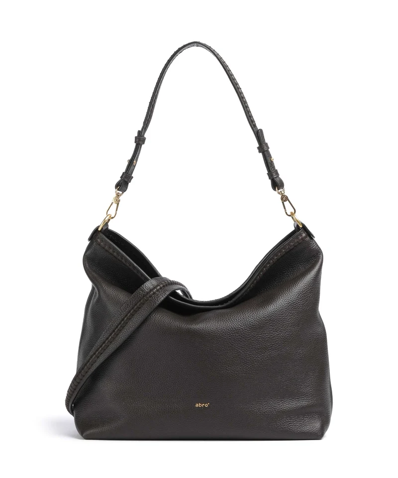 Abro Agave Signature Beuteltasche dark brown