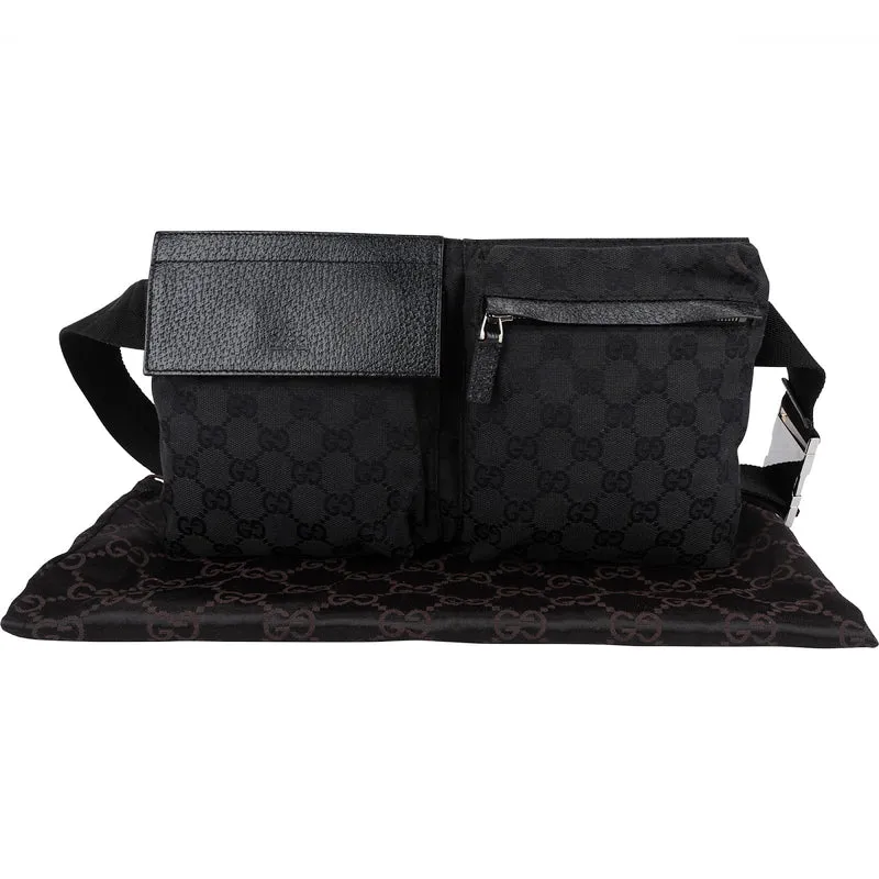 Gucci Monogram GG Belt Crossbody Bag