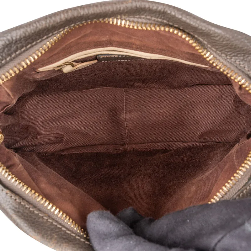 Chloé Pebbled Leather Small Paraty Shoulder Handbag