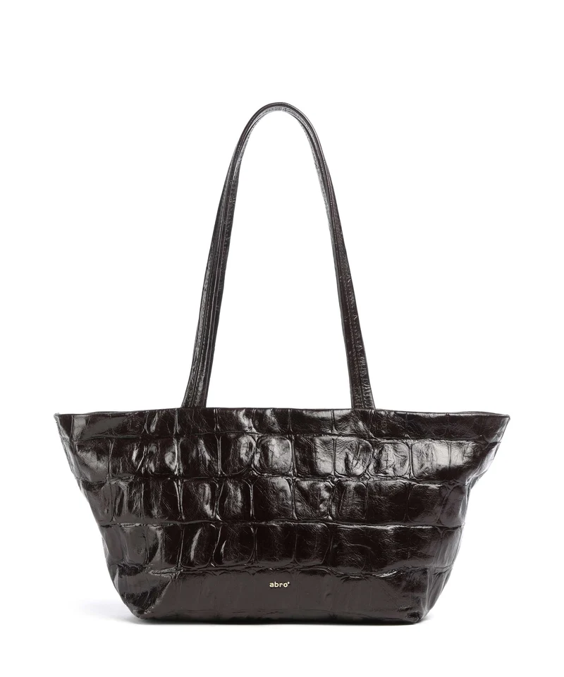 Abro Maxxi Cocco Alba Schultertasche dark brown