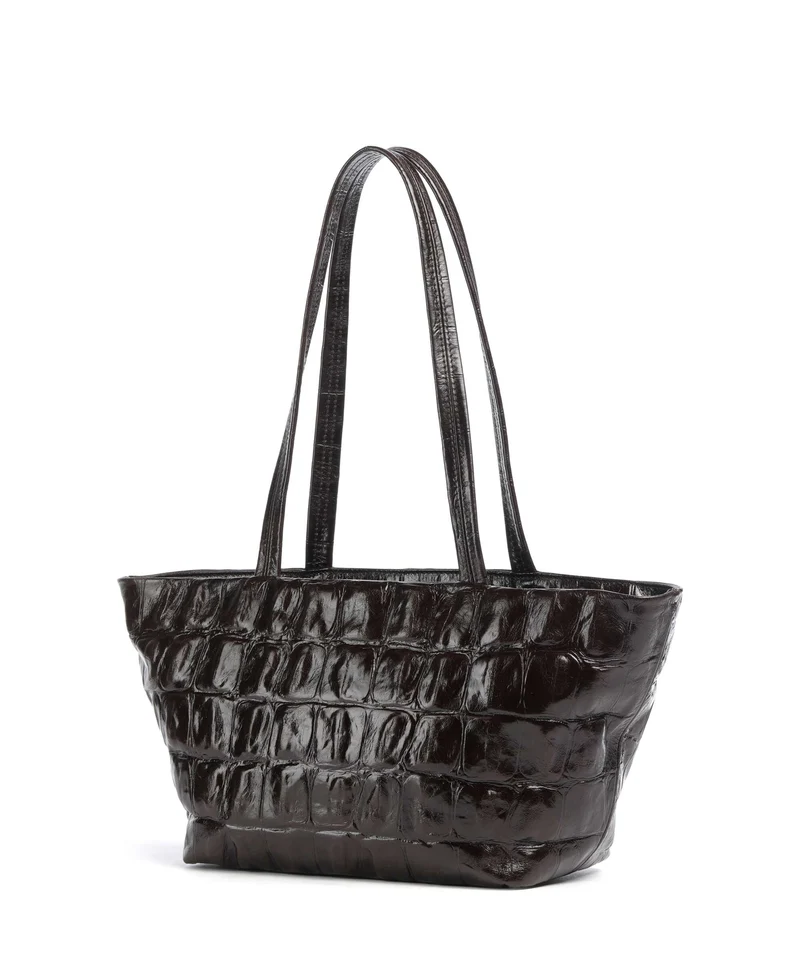 Abro Maxxi Cocco Alba Schultertasche dark brown